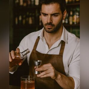 Stieff Pewter Old Sturbridge Village OSV Double Jigger Shot Glass 1/2 & 1/4 Gill